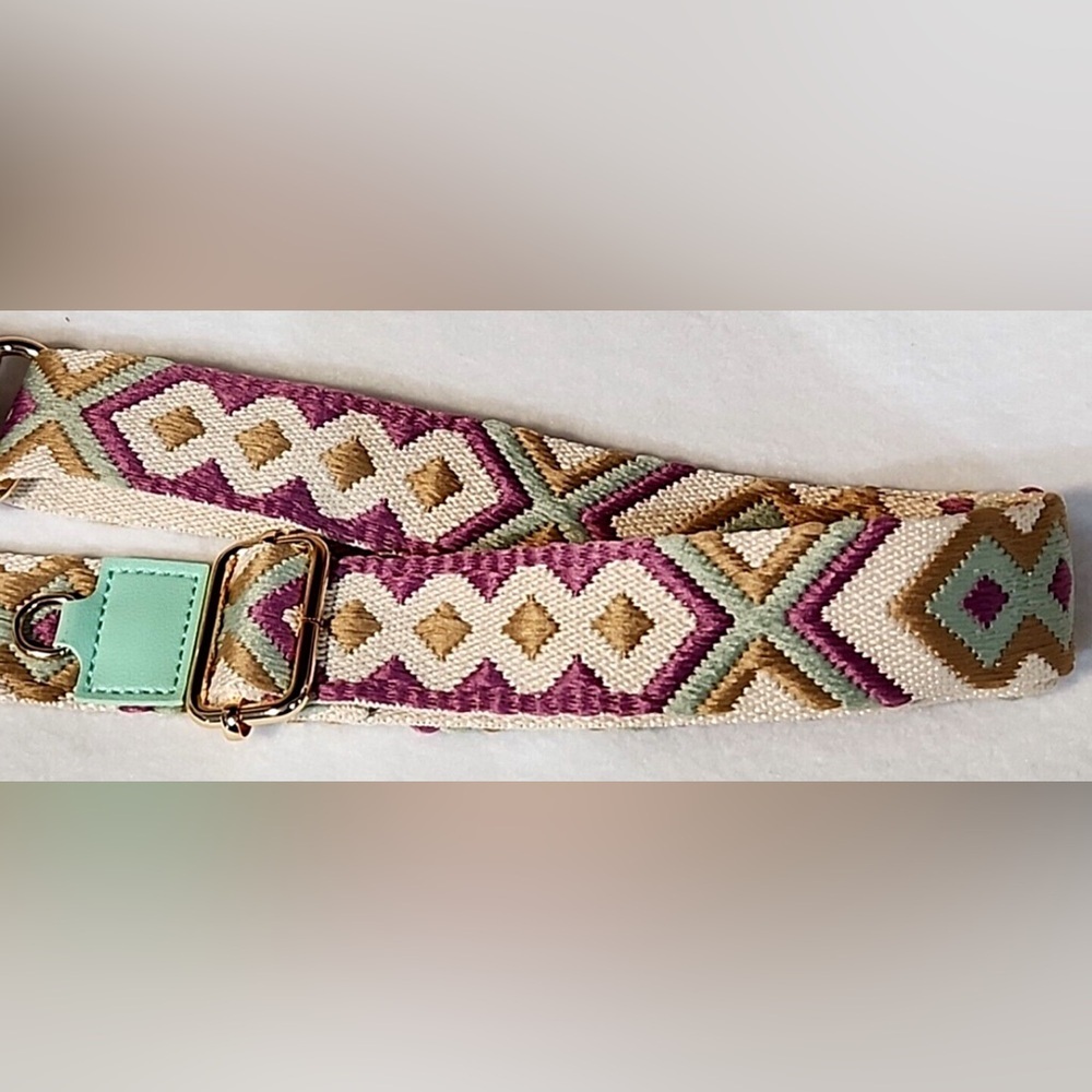 Universal Multicolor Geometric Strap